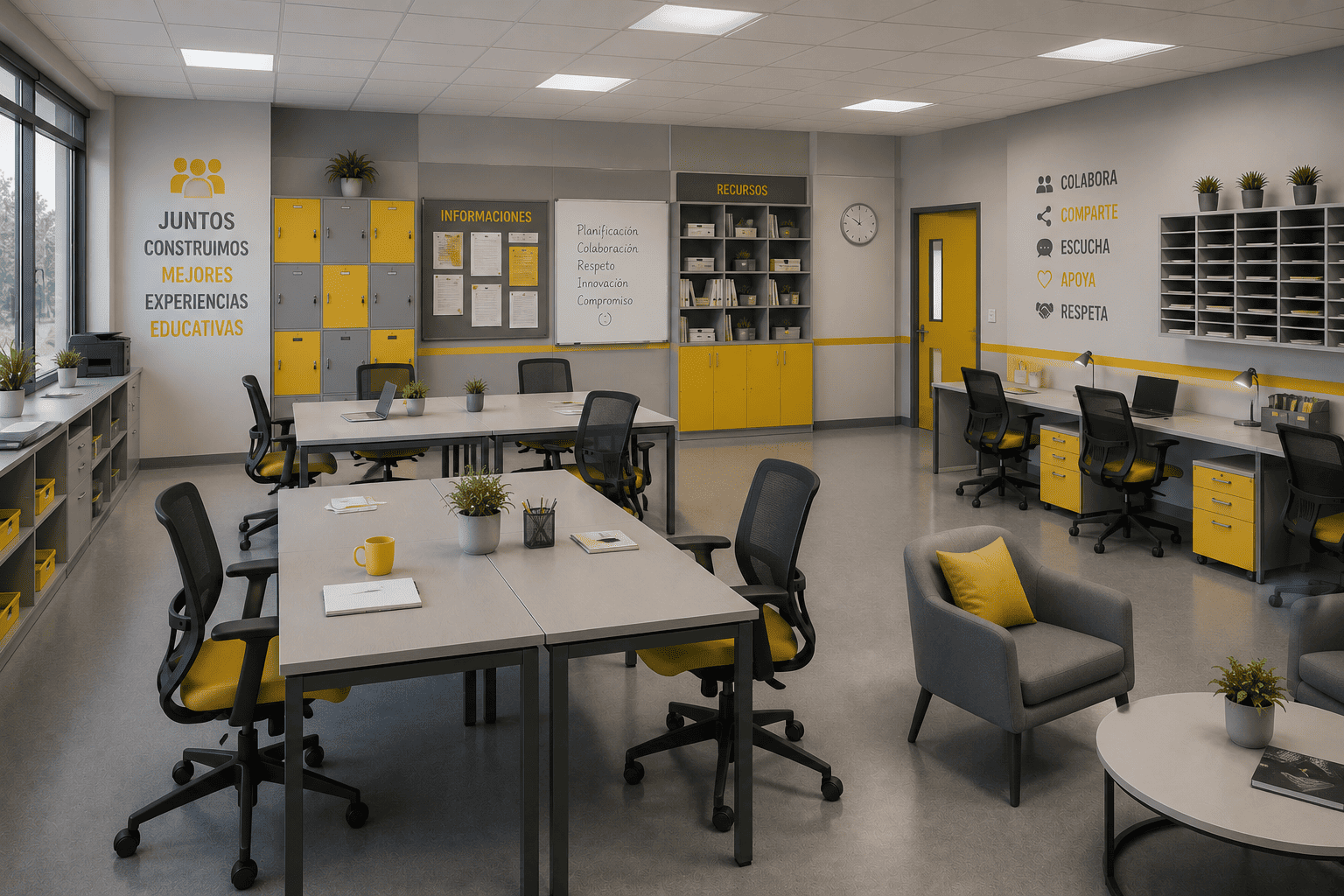 Mobiliario para docentes
